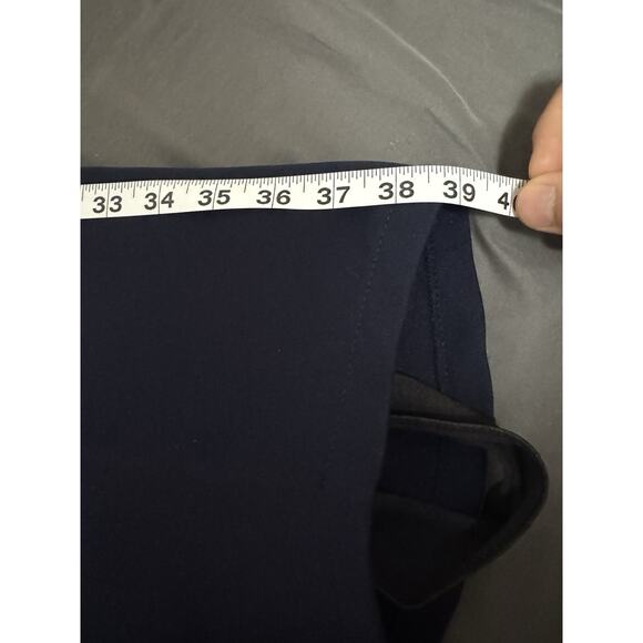 Vintage USA Mr D Women’s Snow Bibs Navy Blue Ski Wool - Picture 6 of 13